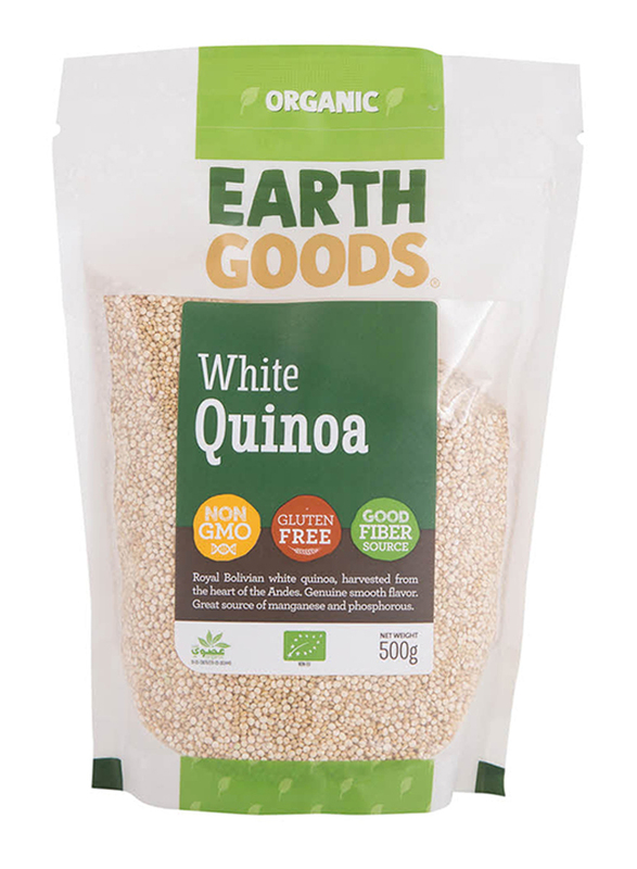 

Earth Goods Organic White Quinoa, 500g
