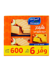 Al Marai Cheddar Processed Cheese, 2 x 454g