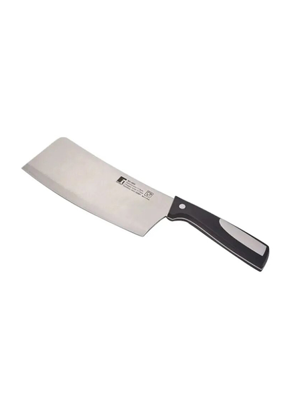 

Bergner Stainless Steel Resa Chopper Knife, Black