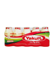 Yakult Non-Fat Probiotic Drink, 5 Bottle x 80ml