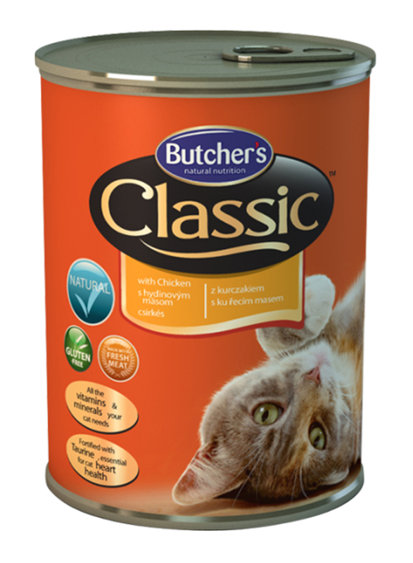 

Butchers Classic with Chicken Wet Cat Food, 400 grams