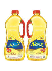 Noor Pure Canola Oil, 2 Bottles x 1.8 Liters
