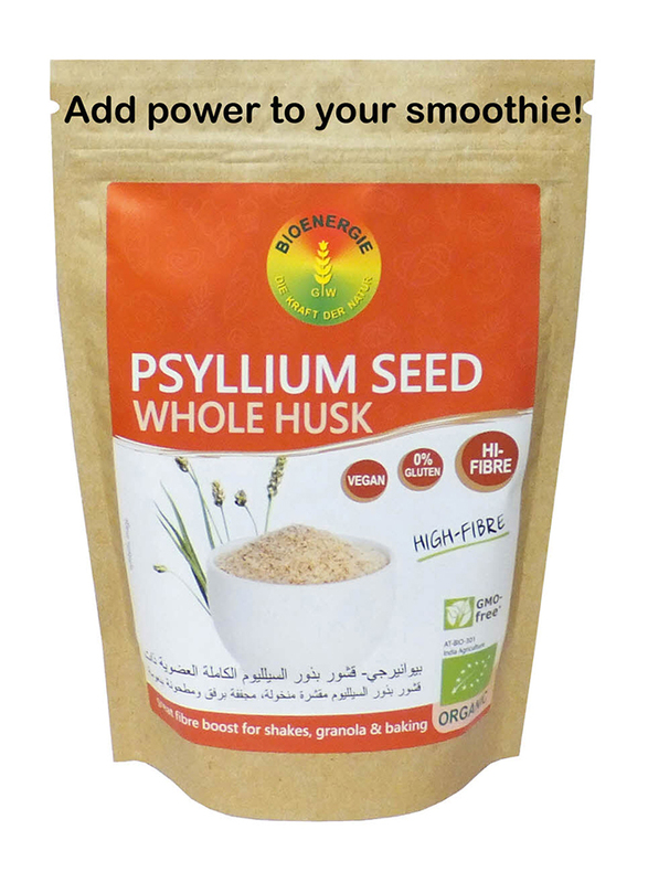 

Bioenergie Organic Psyllium Seed Husk Flour, 100g