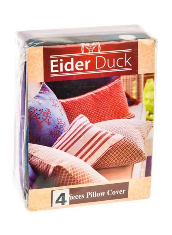 

Sweet Home 4-Piece Pillow Case Set, 4 Pillow Cases, Multicolour