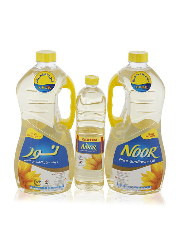 

Noor Sunflower Oil Set, 3.6 Liter + 750ml