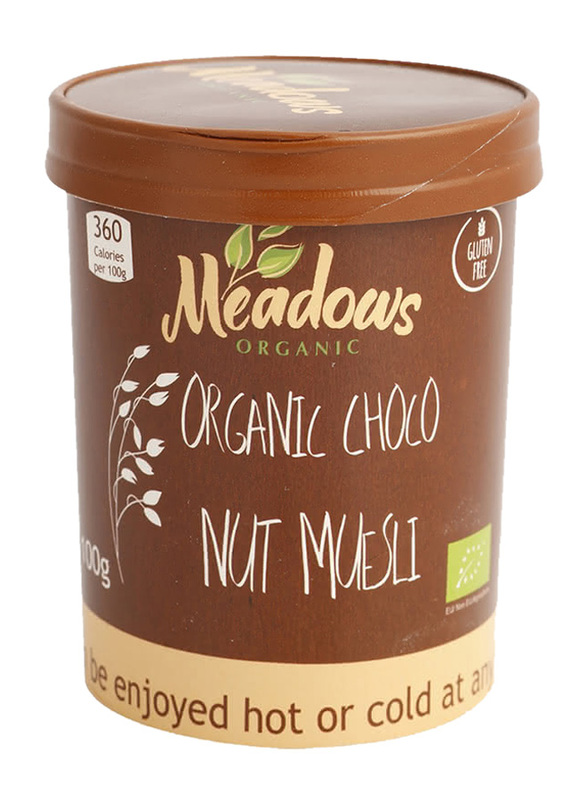 

Meadows Organic Choco Nuts Muesli, 1 Piece x 100g