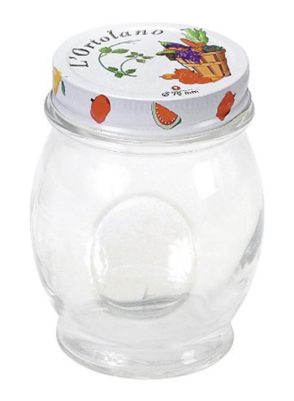 

Borgonovo Glass Lortoland Jar, 390ml, Clear