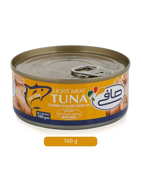 

Safi Light Tuna Chunks in Sunflower Oil, 160g