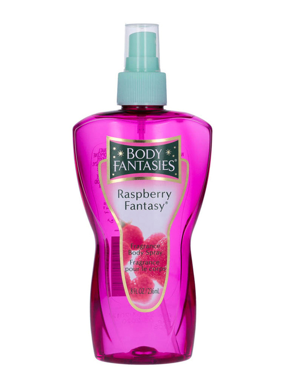 

Body Fantasies Raspberry Fantasy Fragrance Body Spray Set for Women, 24 x 236ml