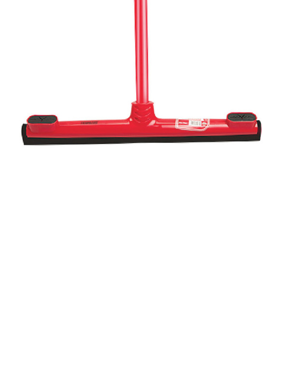 

Britemax 42cm Floor Wiper with Stick, 1 Piece, Red