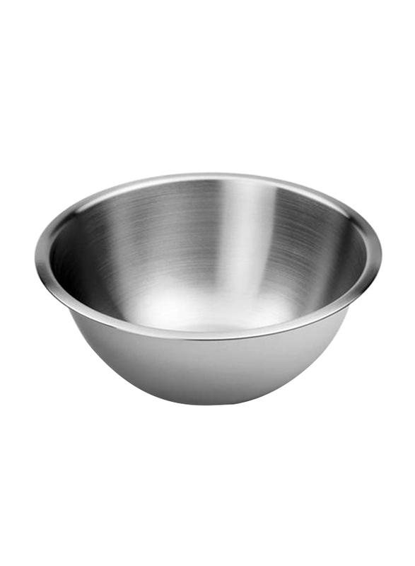 

eKitchen 24cm Stainless Steel Round Mixing Bowl, Silver