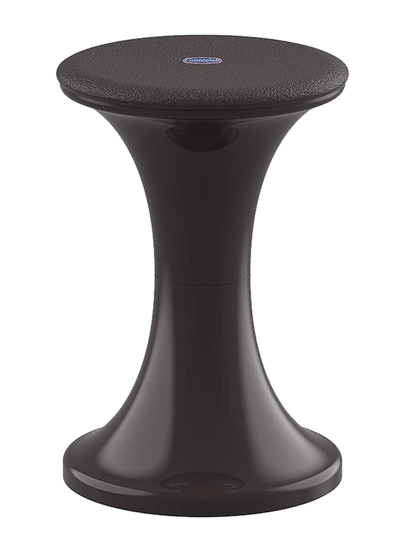 

Cosmoplast Round Comp Stool, Black
