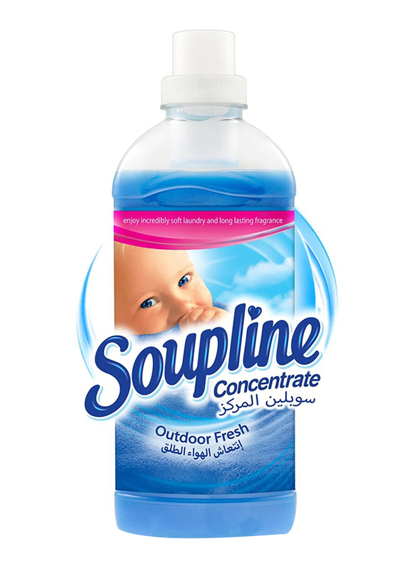 

Soupline Concentrated Outdoor Fresh Fabric Softener, 6 x 2 x 1.3 Liters