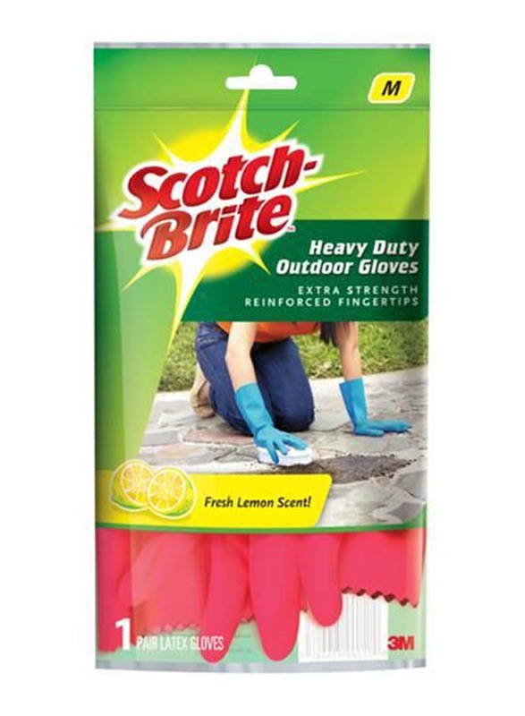 

Scotch Brite Heavy Duty Outdoor Gloves, Medium, 1 Pair
