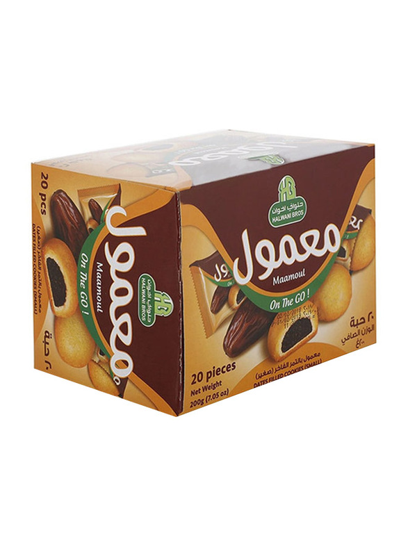 

Halwani Bros Maamoul Dates Filled Cookies, 40 x 10g