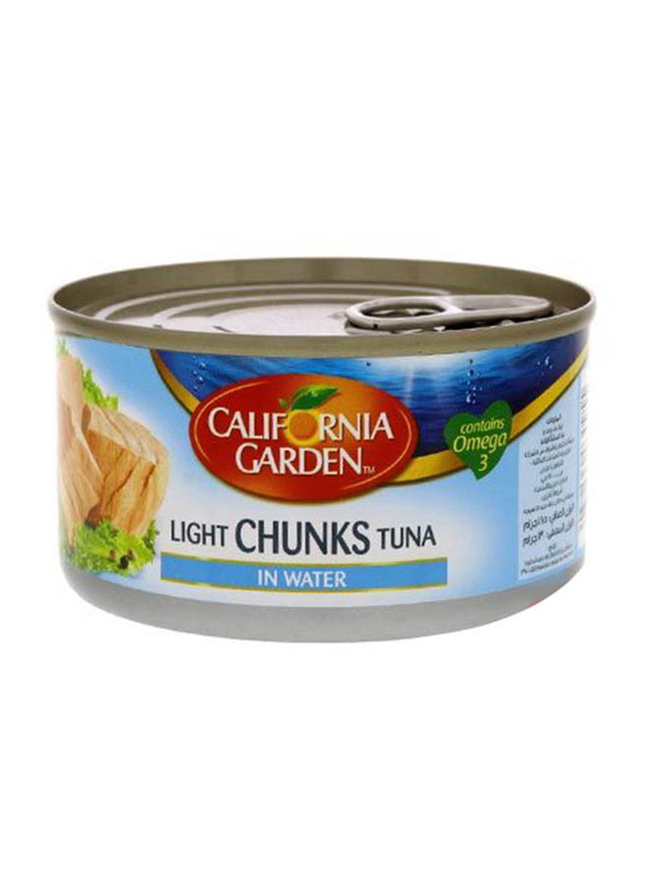 

California Garden Light Meat Tuna Chunk In Water, 4 Pieces x 170g