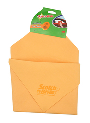 3M 12-Piece Scotch Brite Car Cleaning Cloth, Yellow