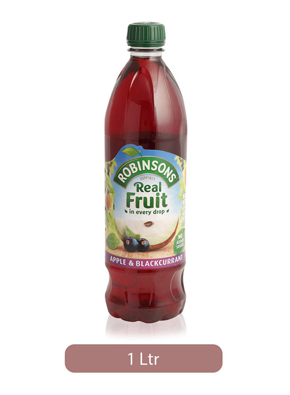 

Robinsons Real Fruit Apple & Blackcurrant Juice, 1 Liters