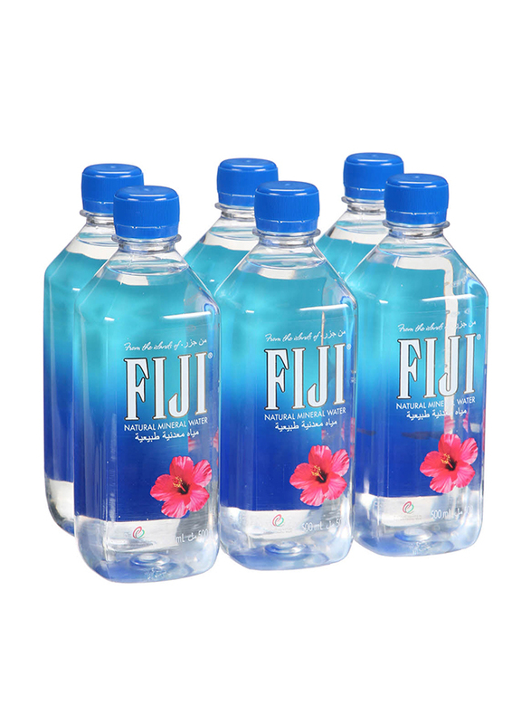 

FIJI Natural Mineral Water, 6 Bottles x 500ml