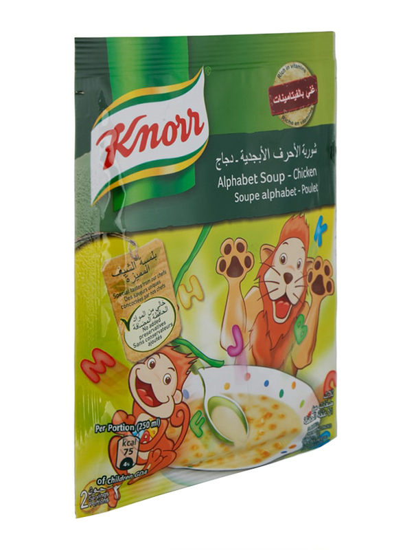 

Knorr Alphabet Chicken Soup, 1 Piece x 50g