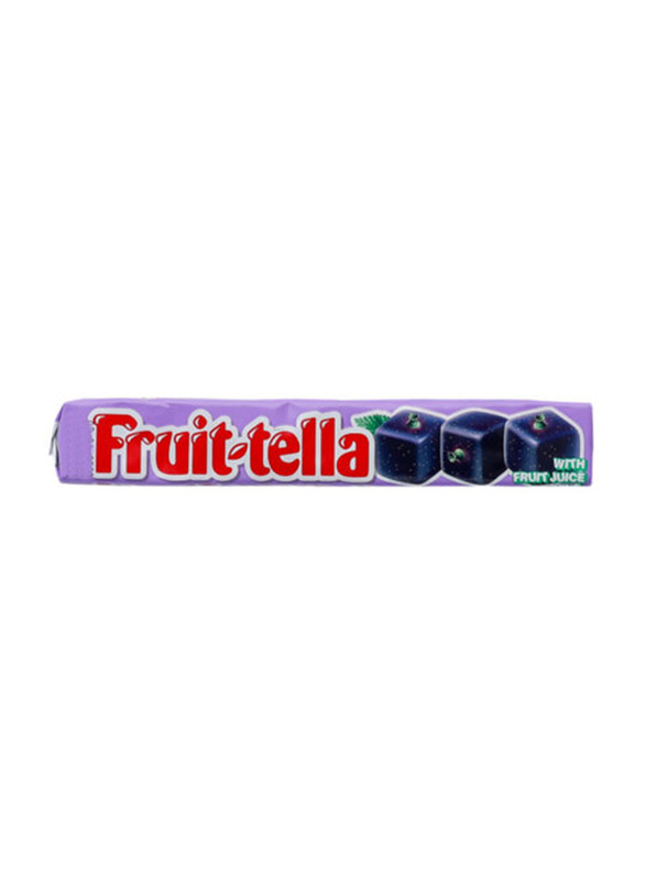 

Fruittella Black Currant Chewing Gum with Fruit Juice, 36g