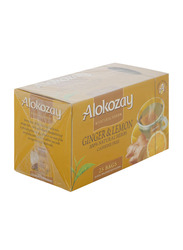 Alokozay Ginger and Lemon Herbal Tea, 25 Tea Bags x 80g