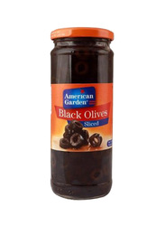 American Garden Black Olives Sliced, 12 x 450g