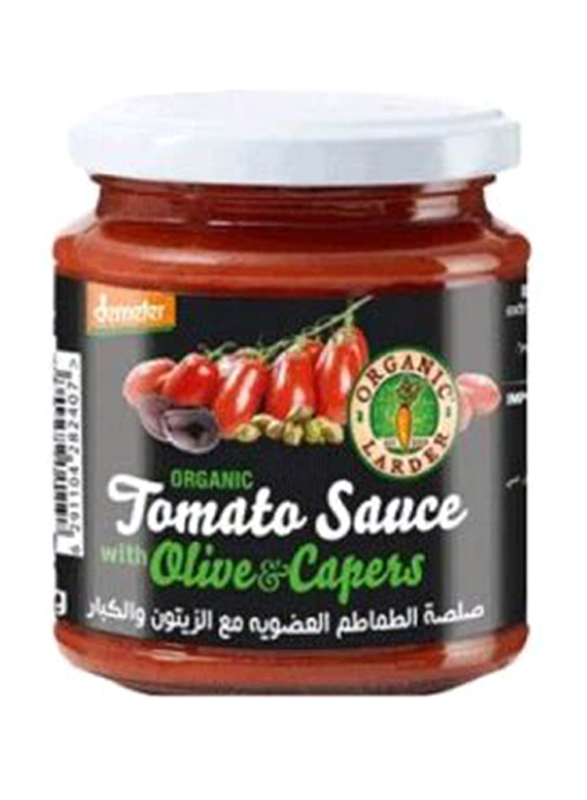 

Organic Larder Tomato Sauce with Olive & Capers, 300g