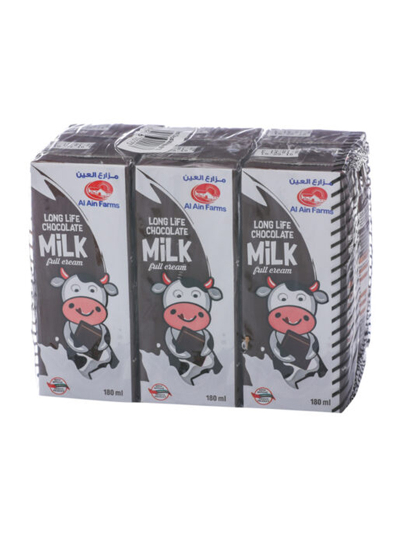 

Al Ain Long Life Chocolate Milk, 6 x 180ml