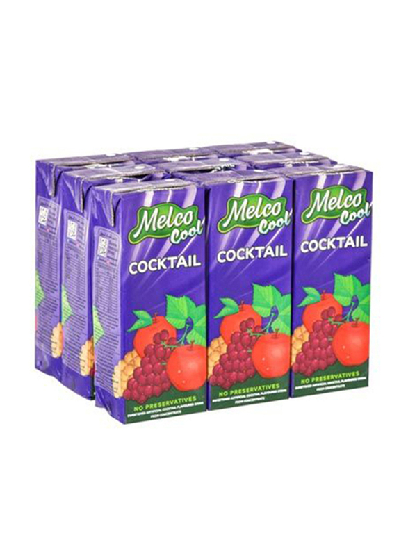 

Melco Cocktail Fruit Juice, 9 x 250ml