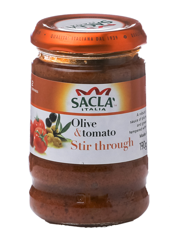 

Sacla Olive & Tomato Sauce, 190g