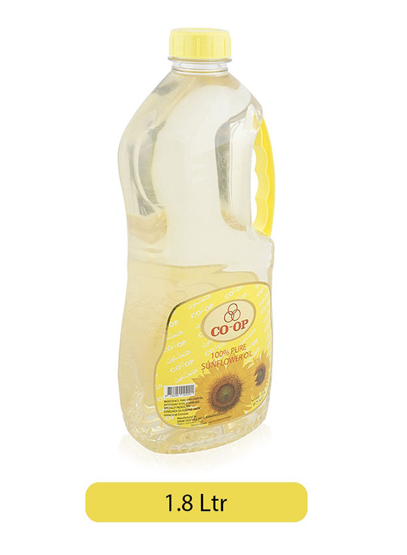 

CO-OP 100 % Pure Sunflower Oil, 1.8 Liters