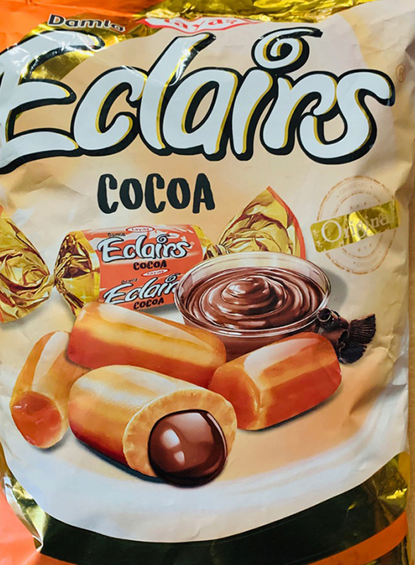 

Tayas Damla Eclairs Cocoa Cream Candies, 1 Kg