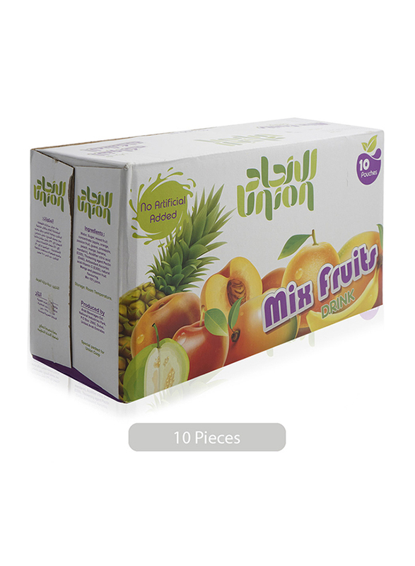 

Union Mixed Fruit Flavored Juice Drink, 10 Pouches