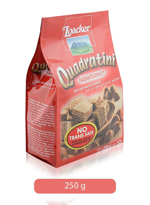 Loacker Quadrantini Napolitaner Wafer, 250g | DubaiStore ...