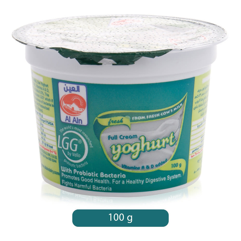 Al Ain Full Cream Fresh Yogurt, 100 g