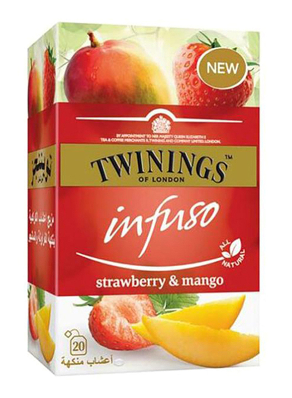 

Twinings Infuso Strawberry & Mango Tea, 6 x 20 Bags