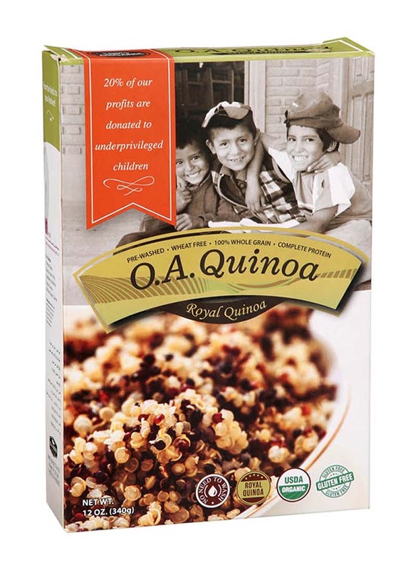 

OA Foods Premium Mixed 100% Organic Quinoa, 12 x 340g