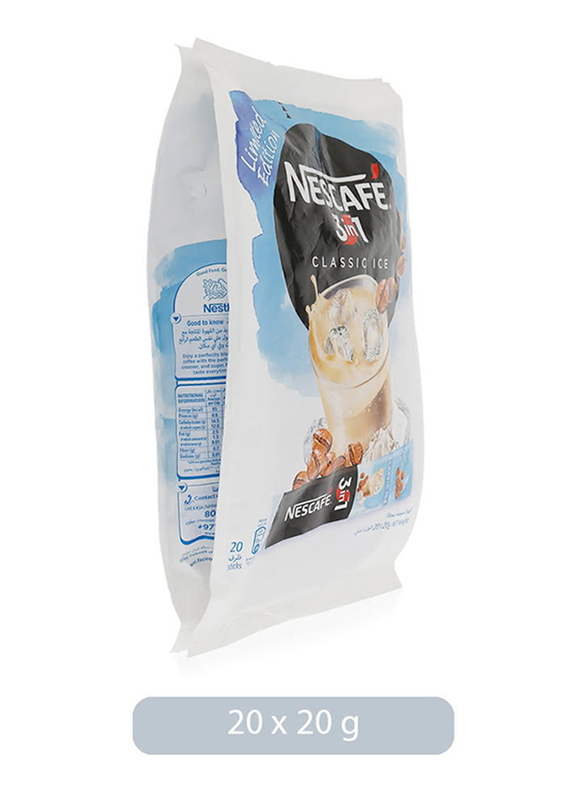 

Nescafe 3-in-1 Classic Ice Instant Coffee, 20 Sachets x 20g