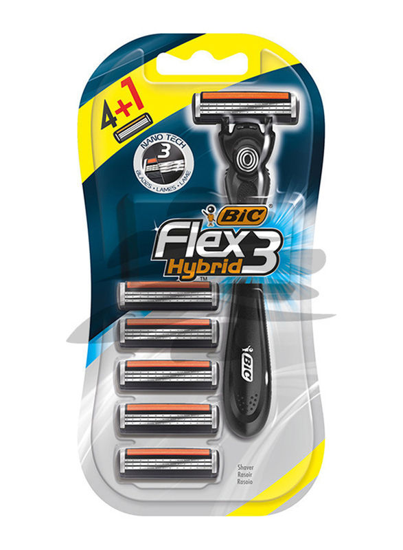 

BIC Flex3 Hybrid Razor Blades, 5 Pieces