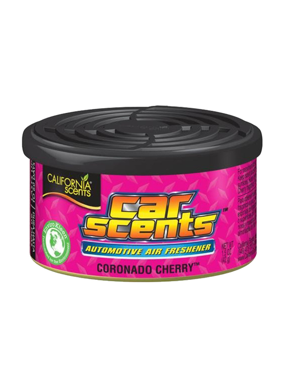 

California Scents 1.5Oz Coronado Cherry Fruity Car Scent, Pink