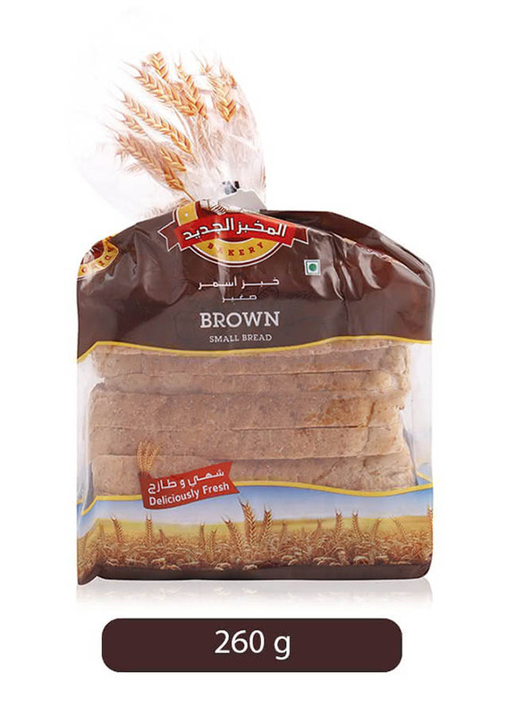 

Al Jadeed Brown Bread, Small, 260g