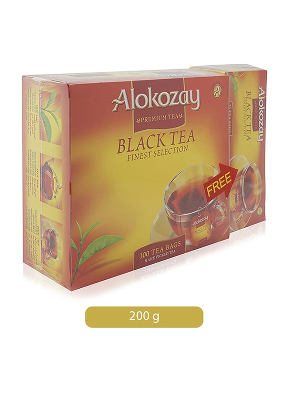 Alokozay Black Tea, 100 Tea Bags x 2g