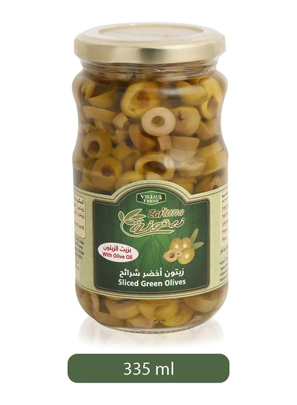 

Village Fresh Viliage Fresh Zaituna Sliced Green Olives, 335ml