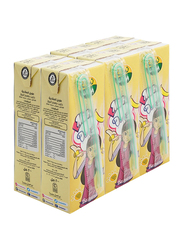 Nada Banana Flavor Long Life Milk, 6 x 200ml
