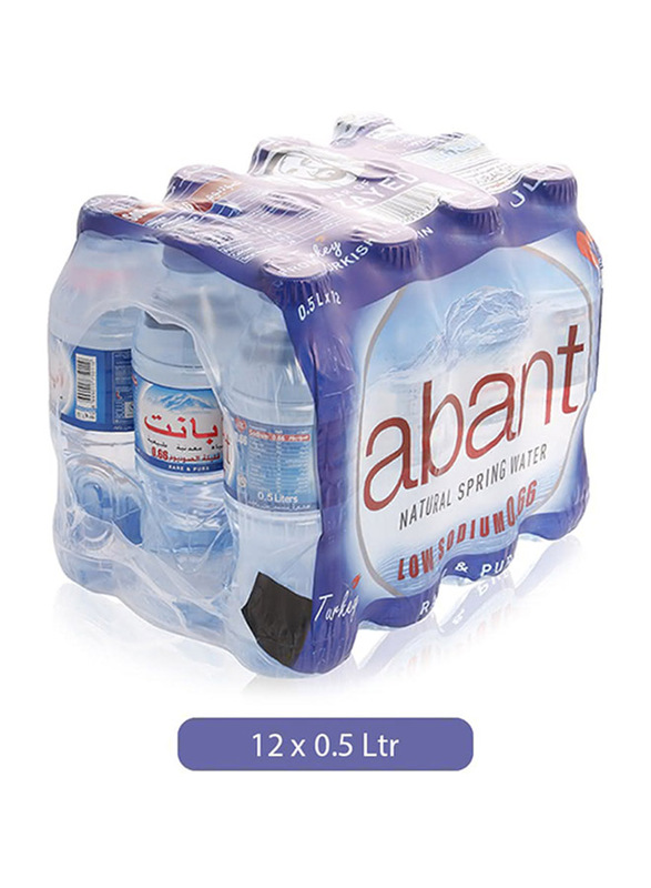 

Abant Low Sodium Natural Spring Water - 12 x 500ml
