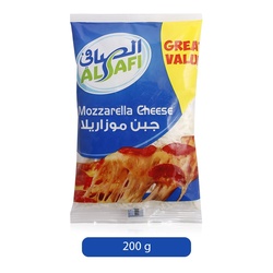 Al Safi Mozzarella Shredded Cheese, 200 g