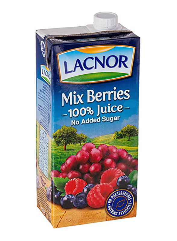 

Lacnor Essentials Mix Berries 100% Juice, 1 Liter