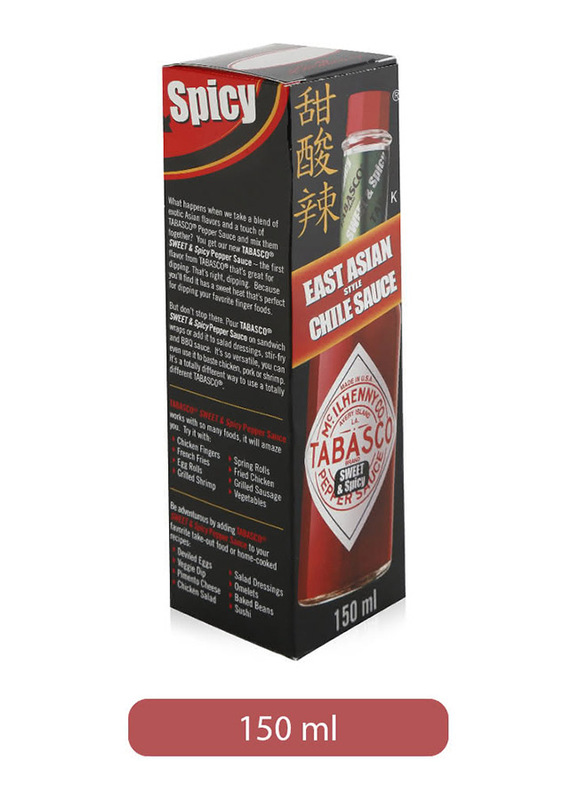 

Tabasco East Asian Style Sweet and Spicy Chili Sauce, 150ml