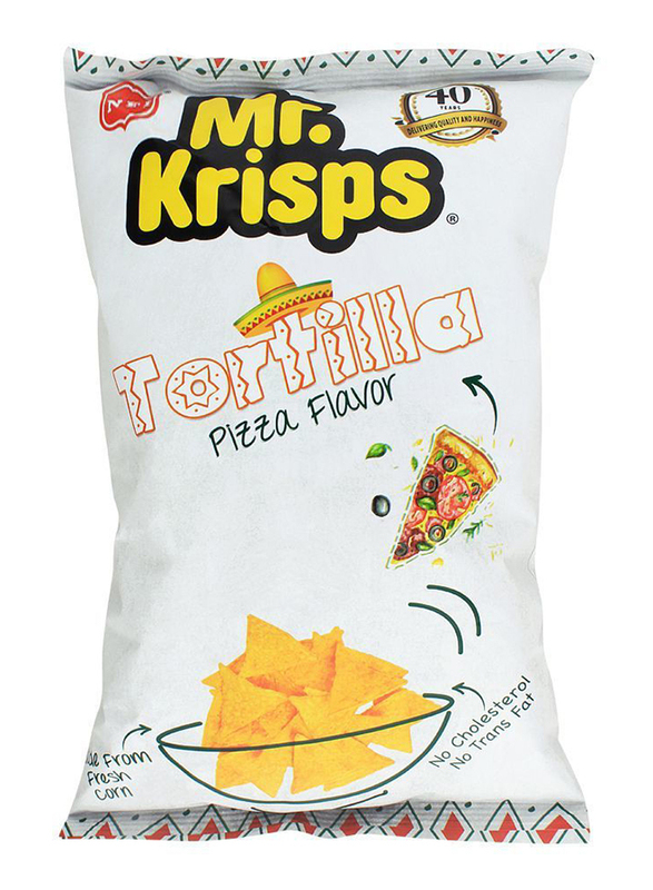

Mr.Krisps Tortilla Pizza Flavoured Chips, 80g